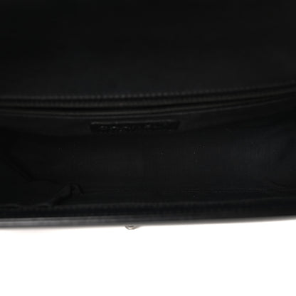 Chanel Patent Chevron Quilted New Medium Boy Flap Black 5 of 10