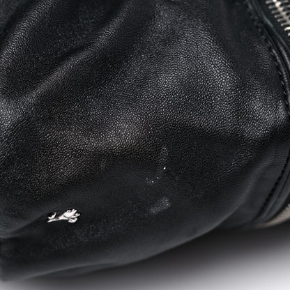 Alexander Wang Lambskin Marti Backpack Bag Washed Black Rhodium Hardware 15 of 15