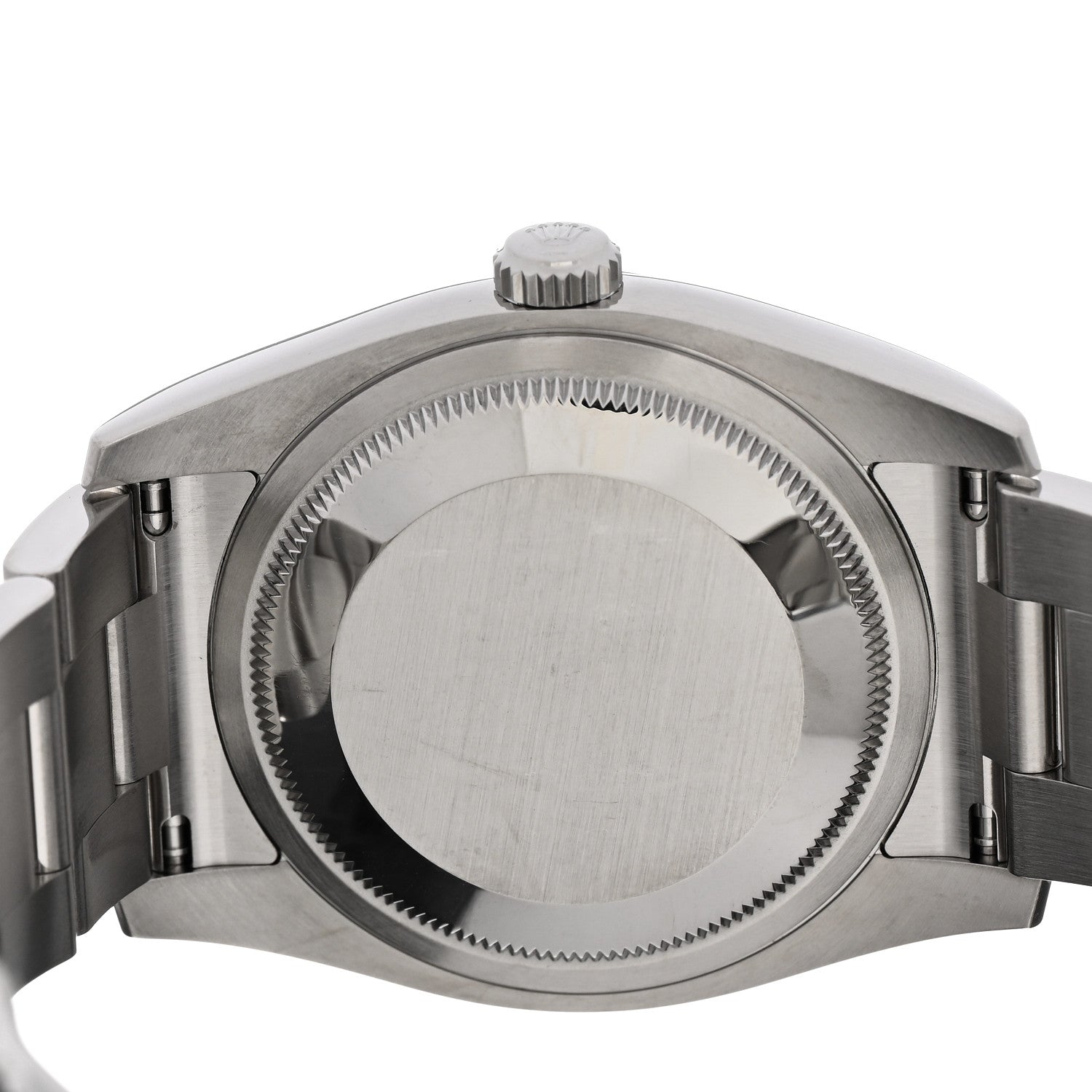 Rolex Stainless Steel 18K White Gold Diamond 36mm Oyster Perpetual Datejust Watch Black 116234 4 of 5