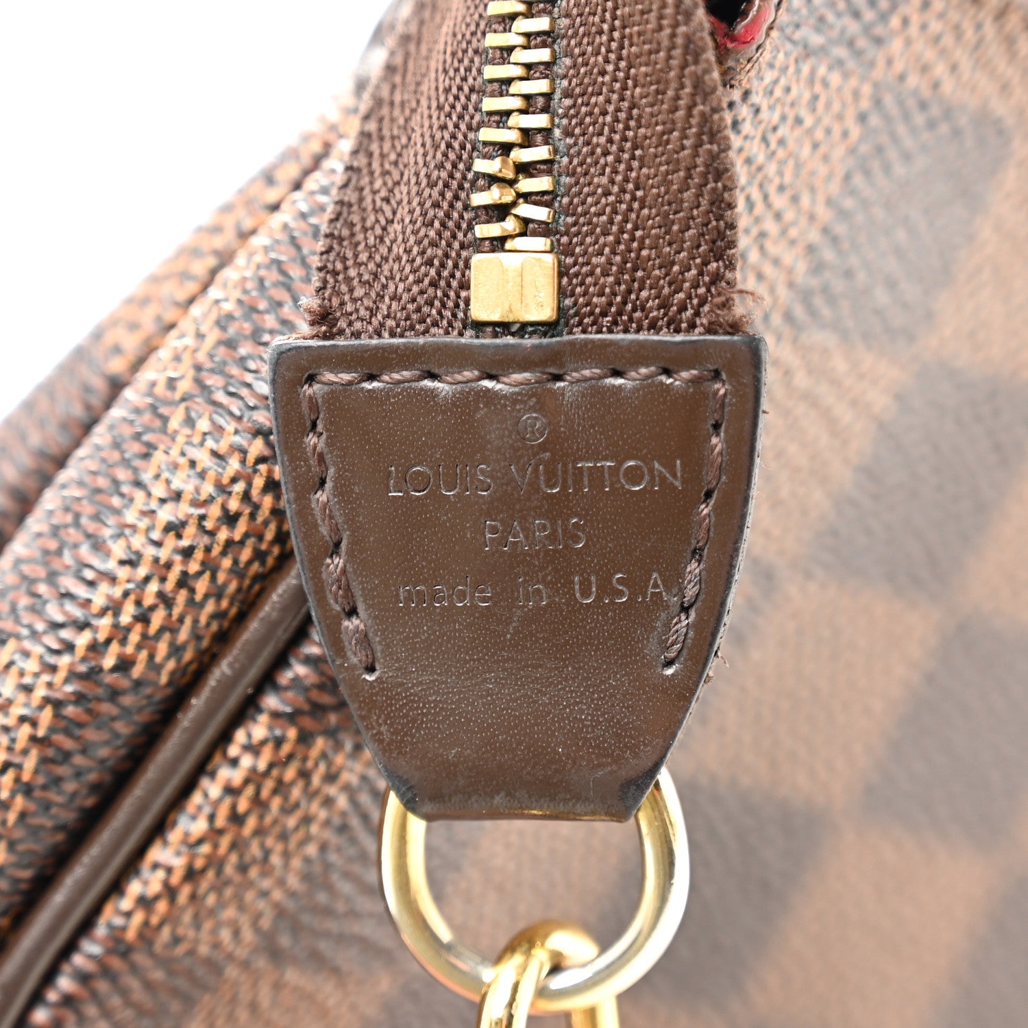 Louis Vuitton Damier Ebene Eva Clutch 6 of 11