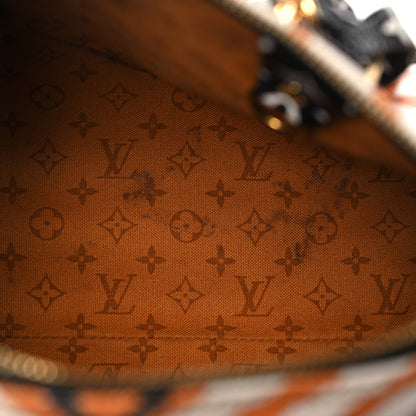 Louis Vuitton Monogram Giant Crafty Speedy Bandouliere 25 Creme Caramel 13 of 13