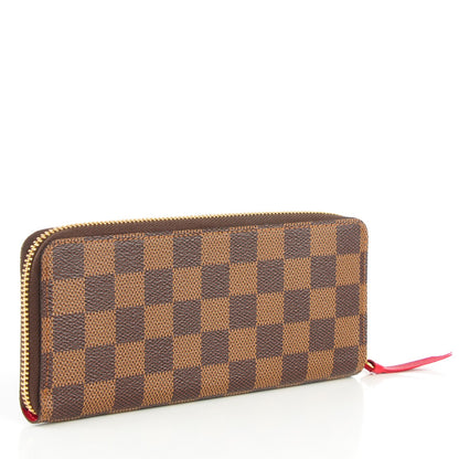 Louis Vuitton Damier Ebene Clemence Wallet 3 of 7