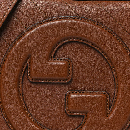 Gucci Sakai Be Green Calfskin Diagonal Stitched Small Blondie Shoulder Bag Cuir 8 of 11