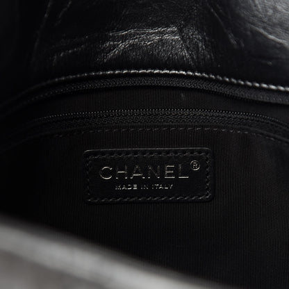 Chanel Crackled Aged Calfskin Big Bang Flap Black 8 of 10
