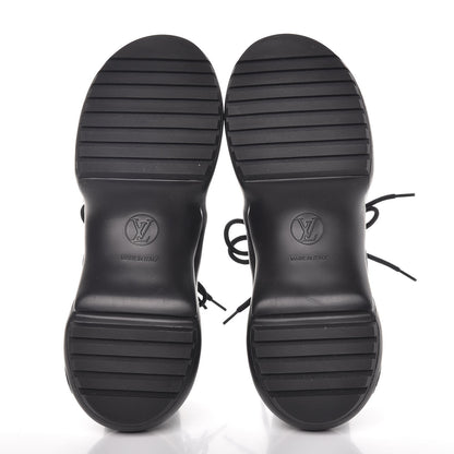 Louis Vuitton Calfskin Patent Monogram LV Archlight Sneakers 39 Black 5 of 8
