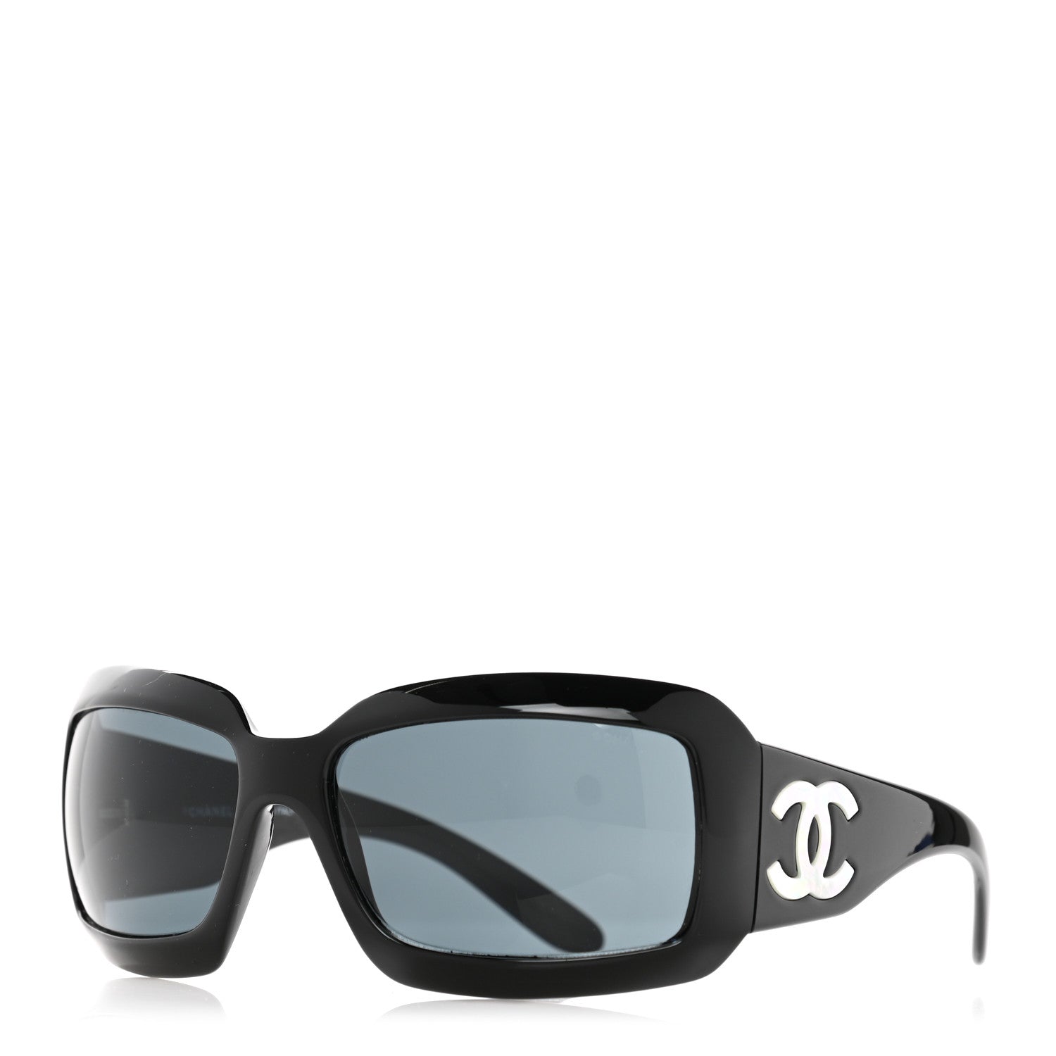 Chanel Mother of Pearl CC Sunglasses 5076-H Black 1 of 7