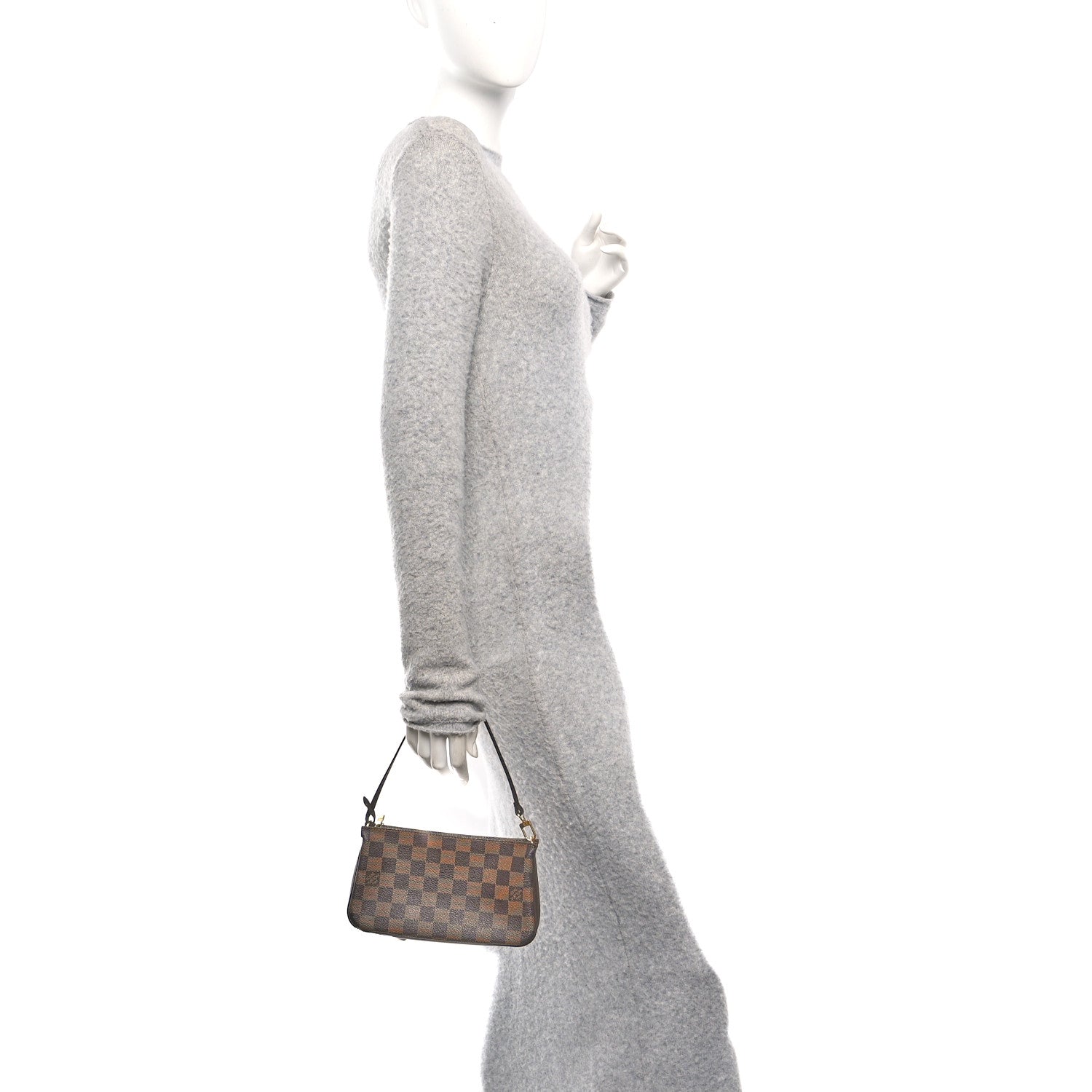 Louis Vuitton Damier Ebene Navona Pochette Accessories 2 of 12