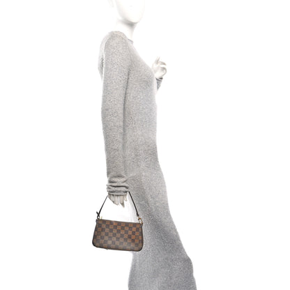 Louis Vuitton Damier Ebene Navona Pochette Accessories 2 of 12
