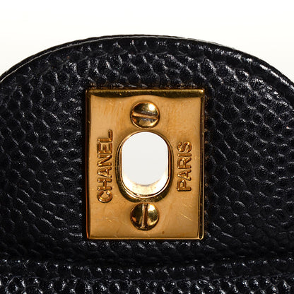 Chanel Caviar Quilted Small Double Flap Black 7 of 7