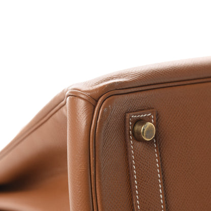 Hermes Courchevel HAC Birkin 32 Gold 22 of 26