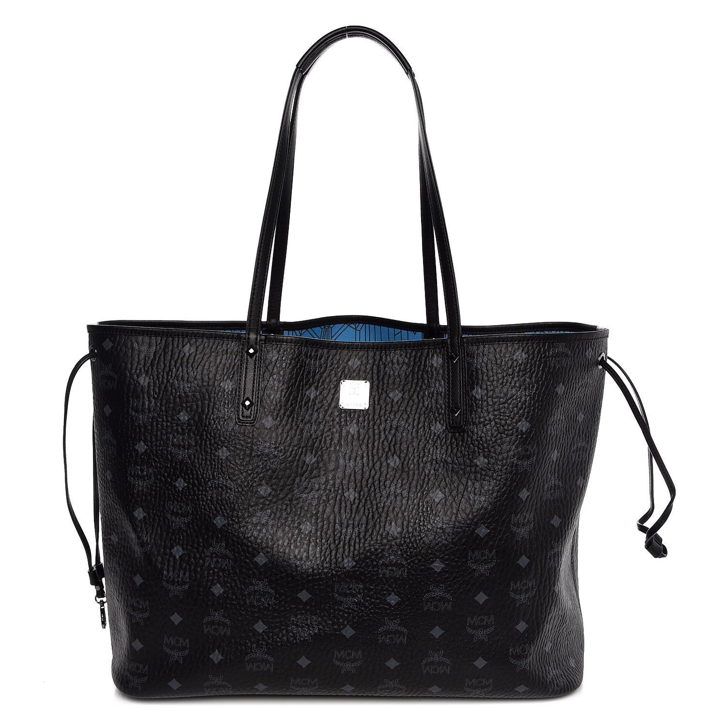 Visetos Large Reversible Shopper Tote Black