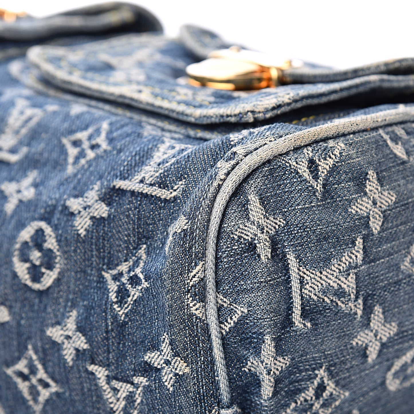 Monogram Denim Neo Speedy Blue
