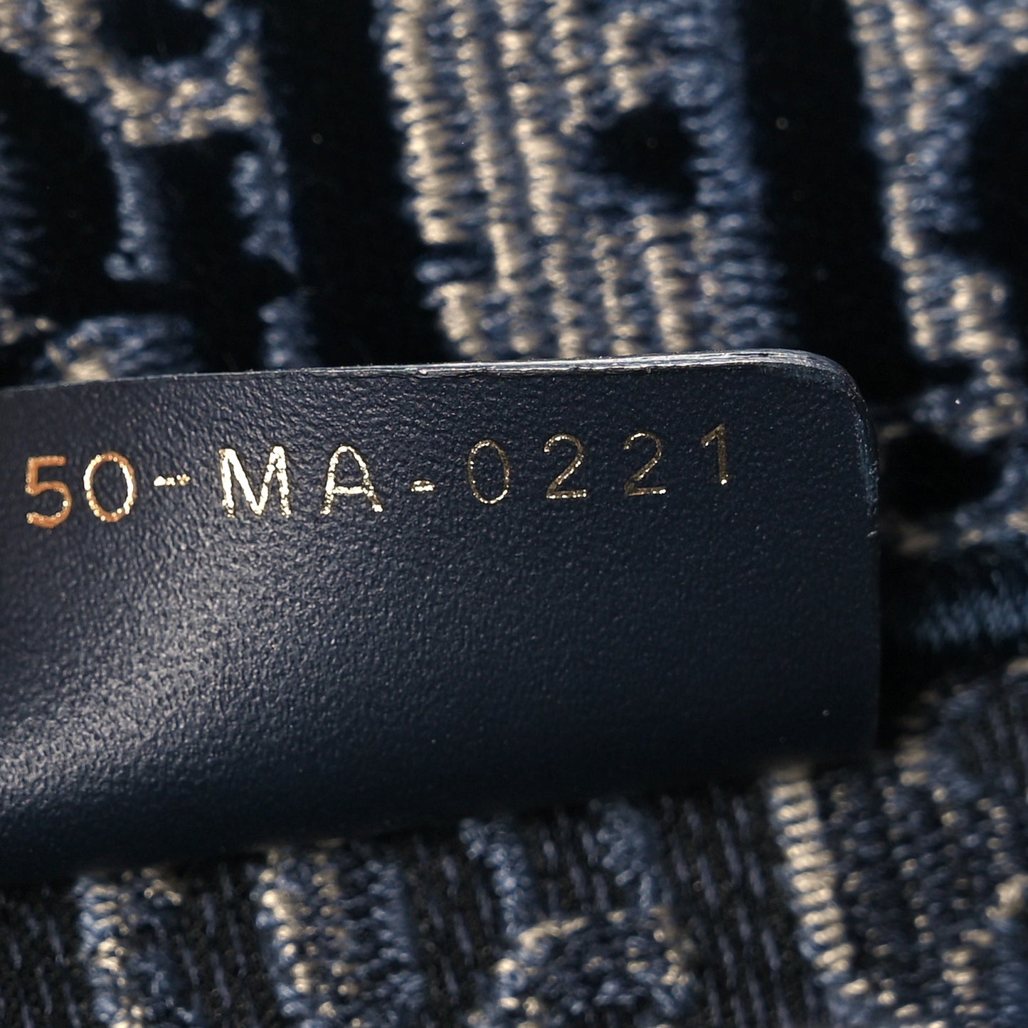 Oblique Velvet Medium Book Tote Blue Multicolor