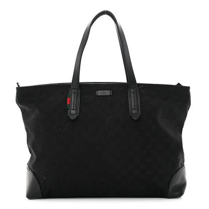 Gucci Monogram Large Original Tote Black 1 of 17