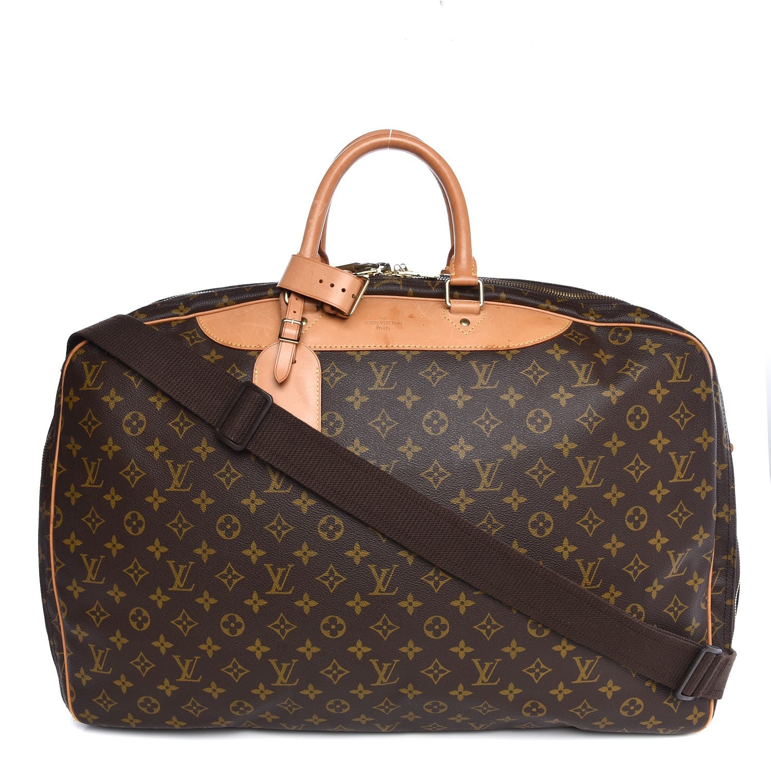 Louis Vuitton Monogram Alize 2 Compartment Luggage Travel Bag 1 of 28