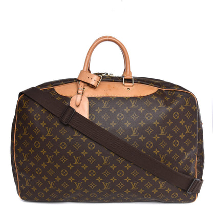 Louis Vuitton Monogram Alize 2 Compartment Luggage Travel Bag 1 of 28
