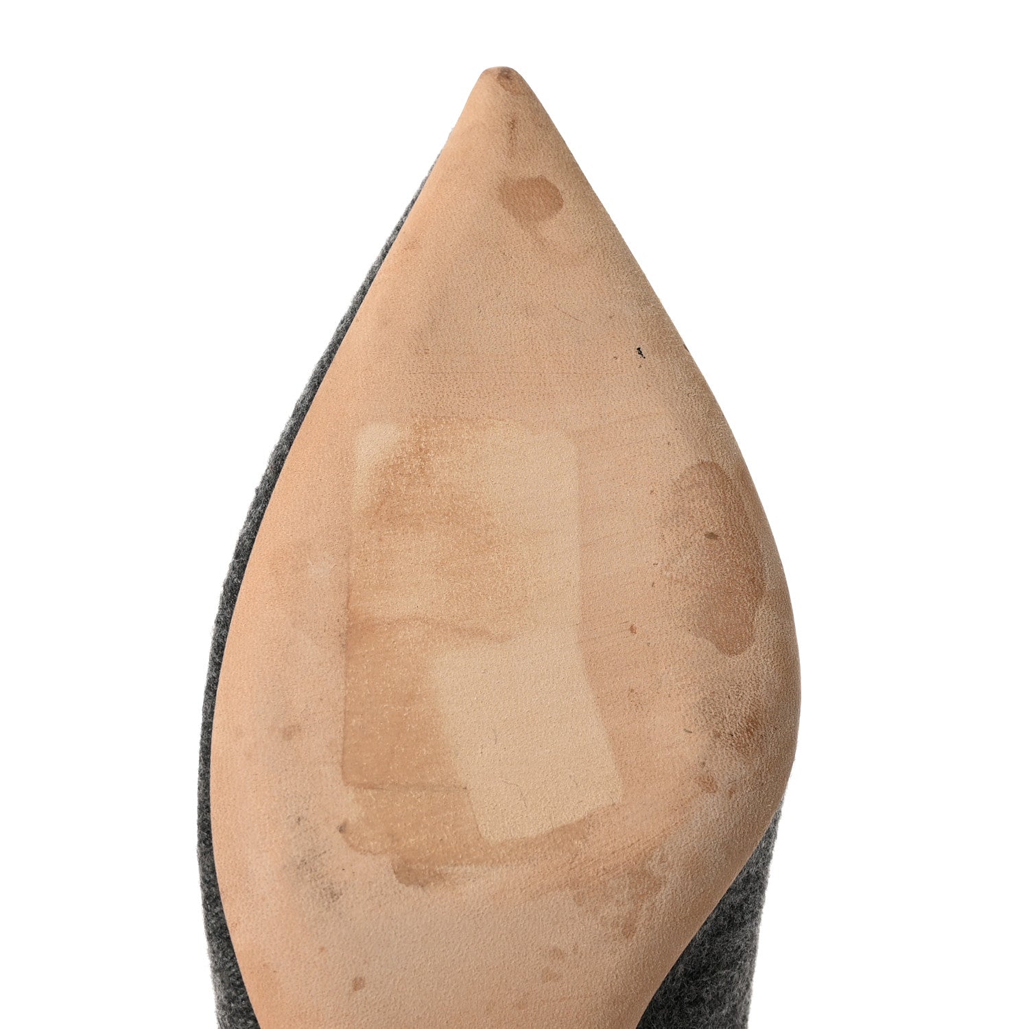 Jimmy Choo Flannel Allure Kitten Heel Pumps 39.5 Taupe Grey 11 of 15
