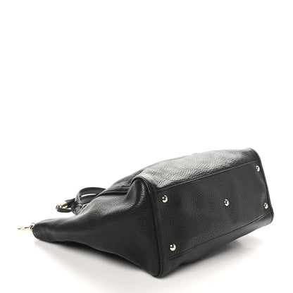 Gucci Pebbled Calfskin Medium Soho Shoulder Bag Black 4 of 10