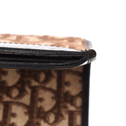 Christian Dior Monogram Fold Over Clutch Brown 10 of 12