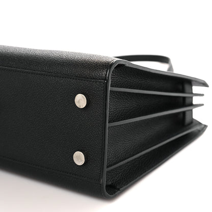 Saint Laurent Grained Calfskin Baby Sac De Jour Black 9 of 10