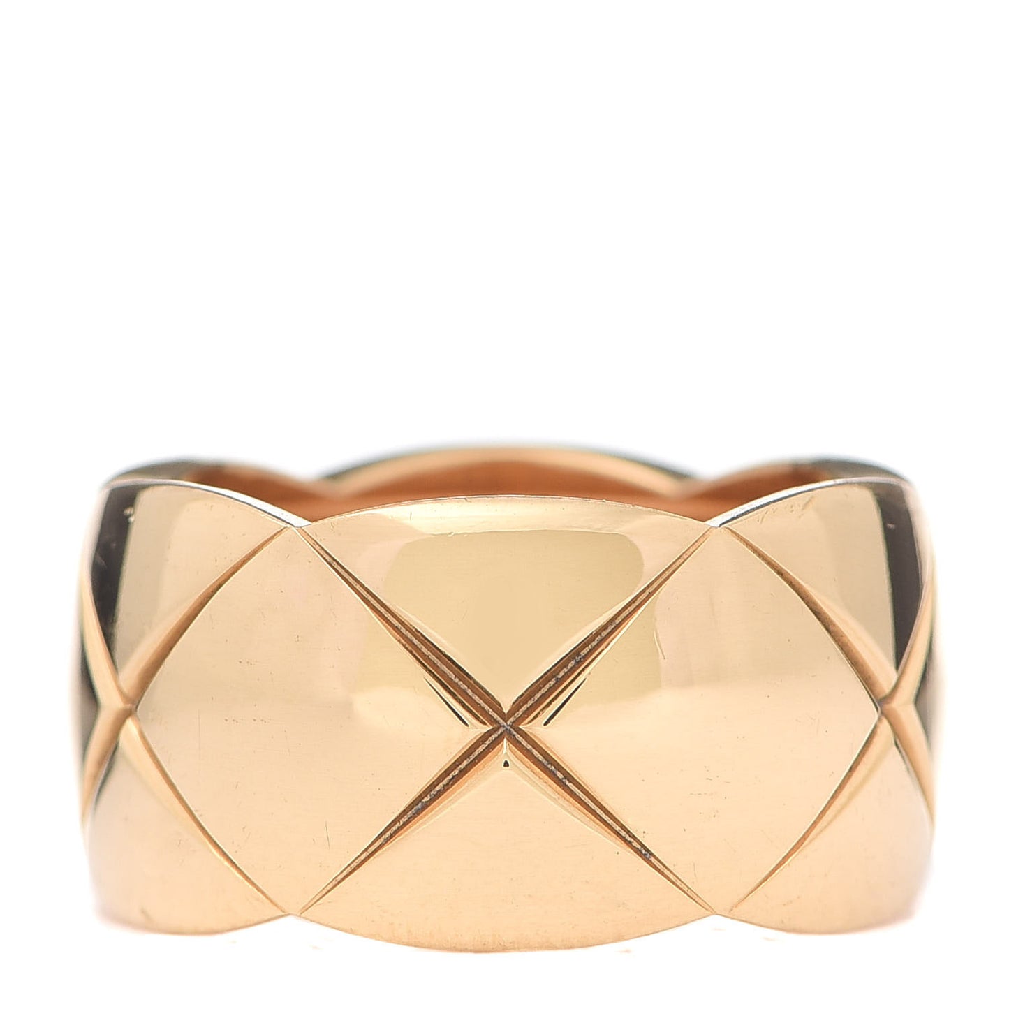 18K Yellow Gold Large Coco Crush Ring 53 6.25