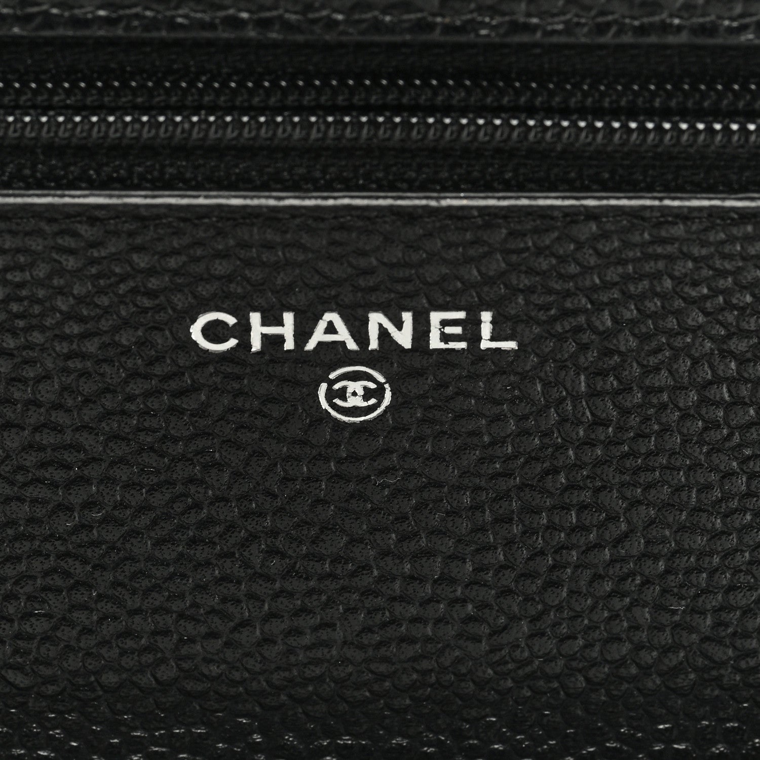 Chanel Caviar Quilted Wallet on Chain WOC Black 6 of 9