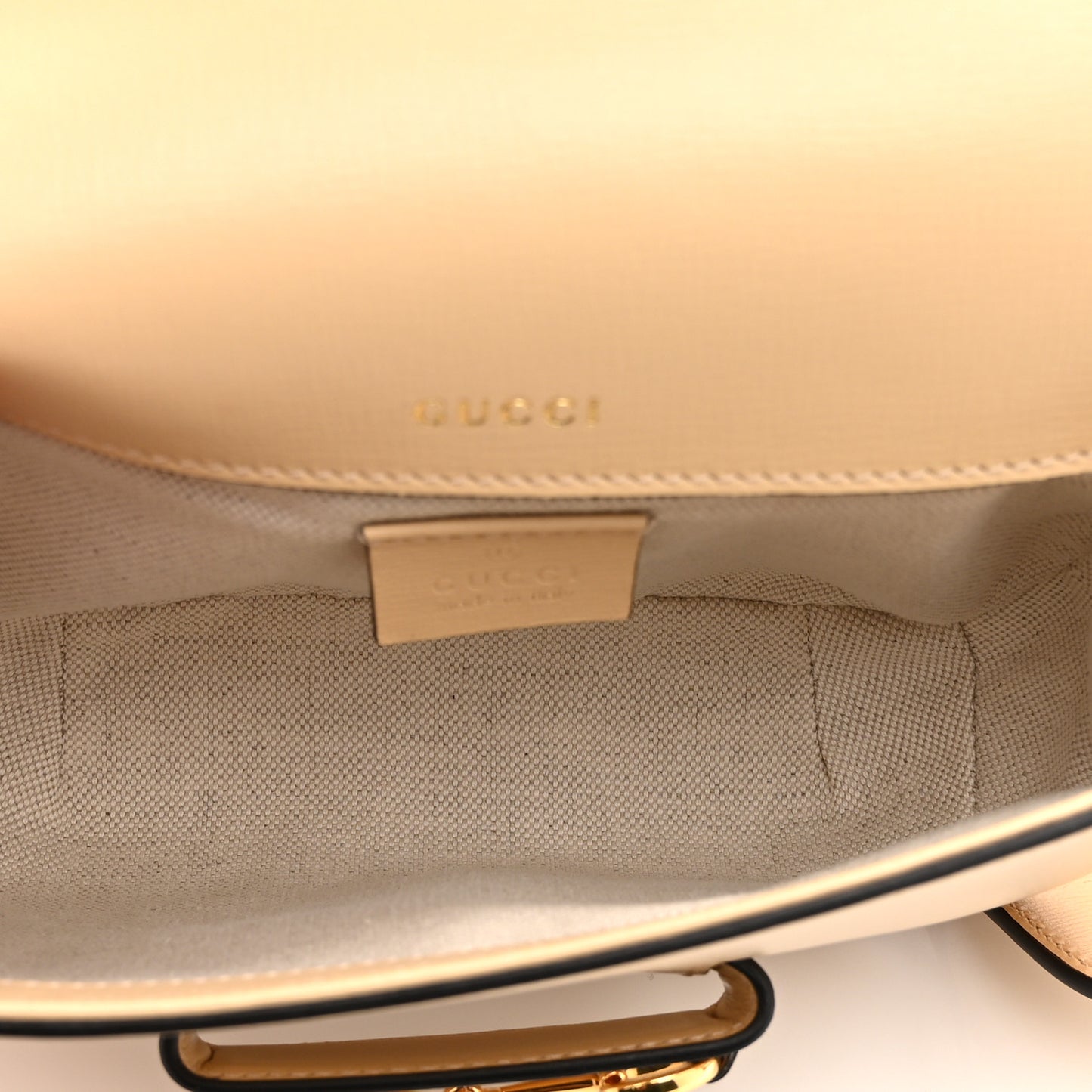 Azalea Calfskin Web Mini Horsebit 1955 Shoulder Bag Bubble Tea