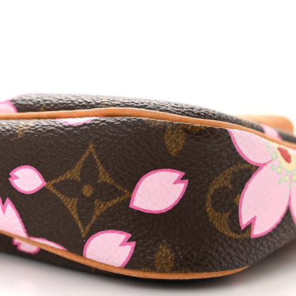 Louis Vuitton Monogram Cherry Blossom Pochette Accessories Brown 9 of 9