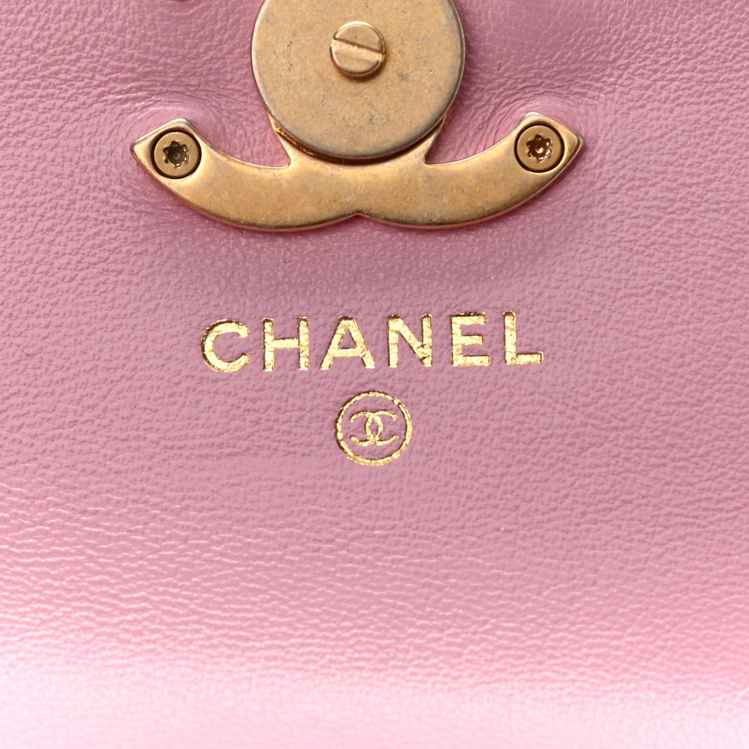 Chanel Lambskin Lacquered Metal Quilted Flap Chain Belt Bag Pink 6 of 11