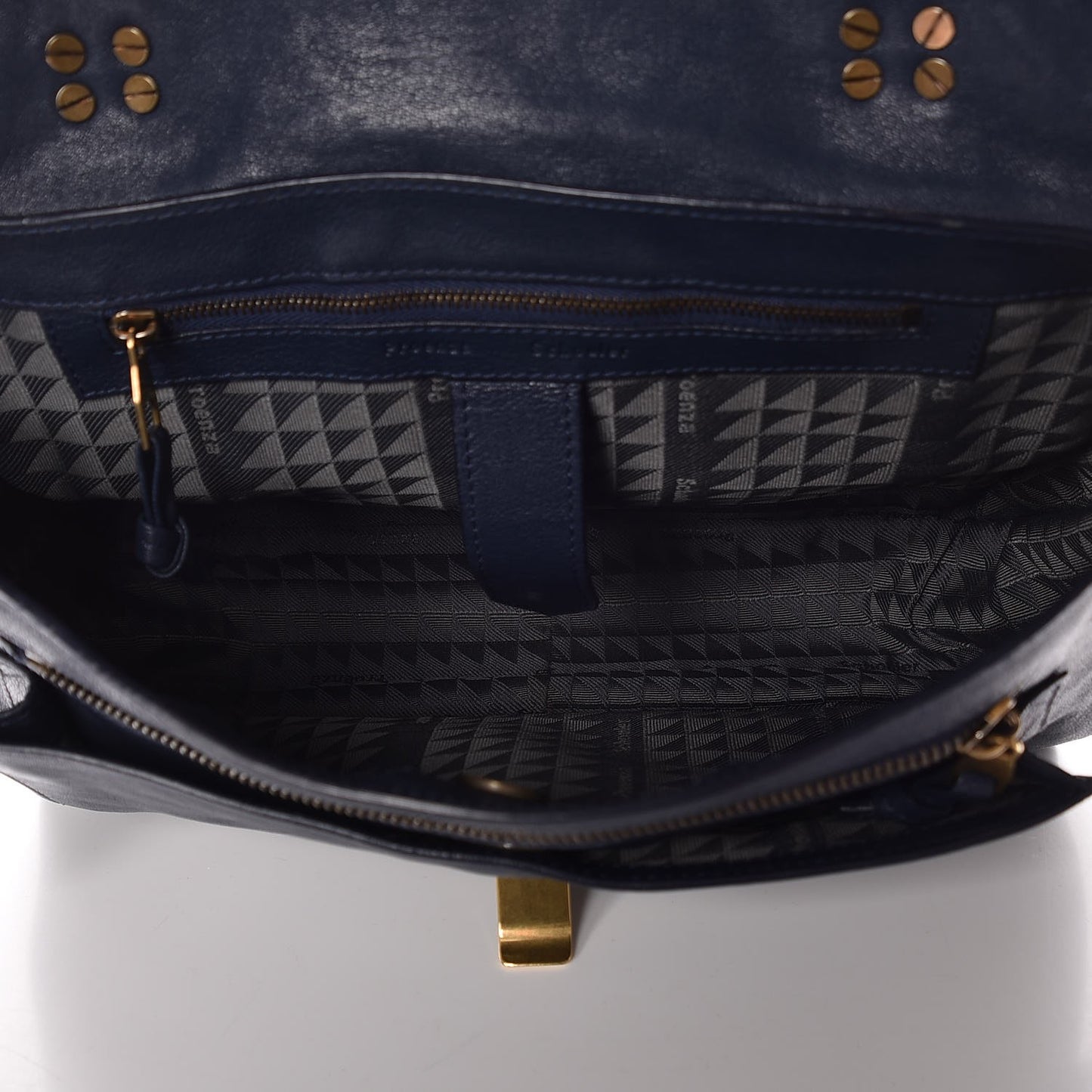 Lambskin Medium PS1 Satchel Midnight