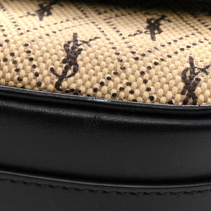 Saint Laurent Canvas Monogram All Over Satchel Bag Beige 13 of 13