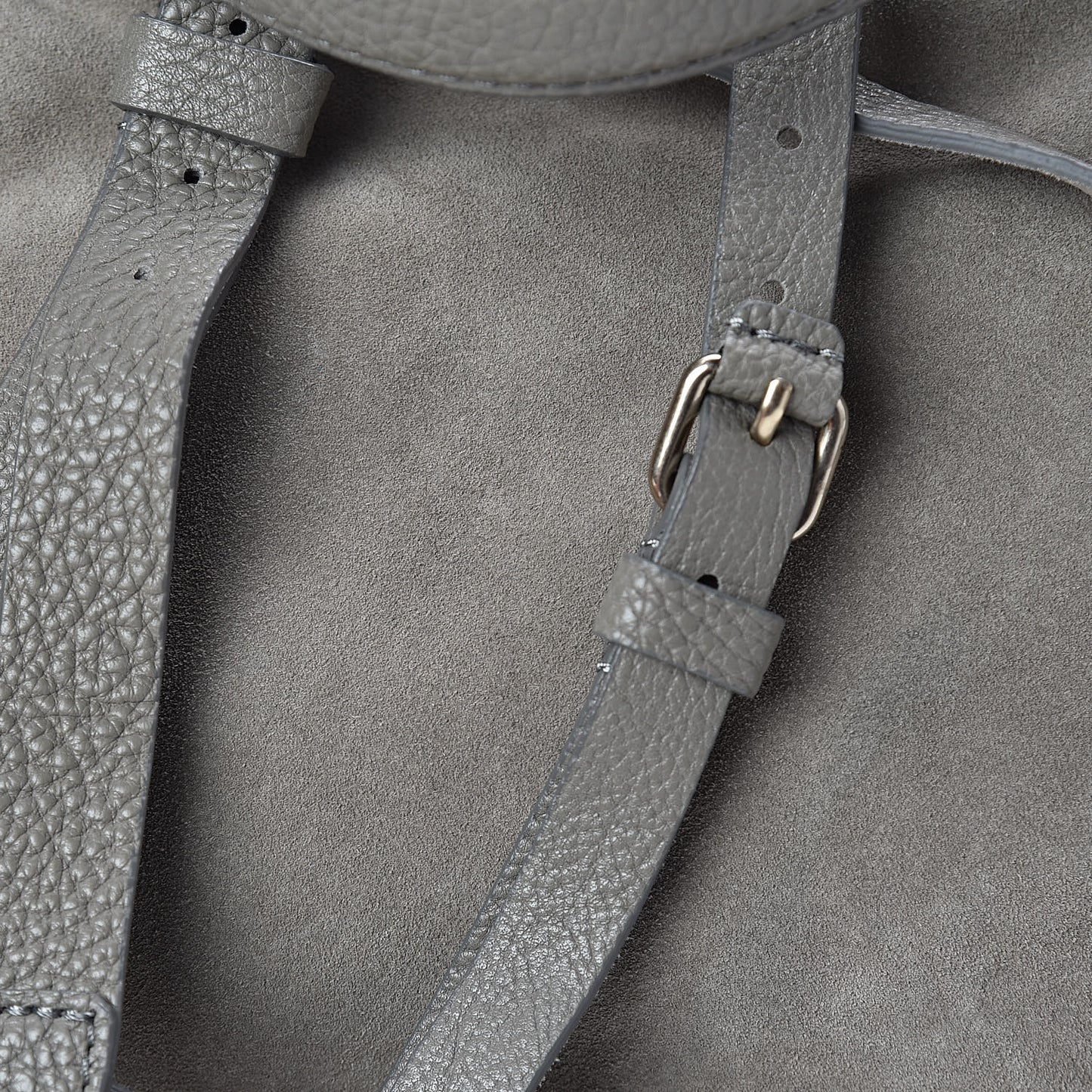 Suede Kirsten Satchel Grey