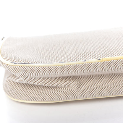 Chanel Canvas Camellia N°5 Flap Beige 12 of 12