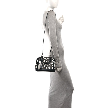 Louis Vuitton X YK Epi Alma BB Black White 2 of 9