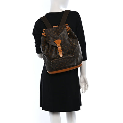 Louis Vuitton Monogram Montsouris GM Backpack 2 of 13