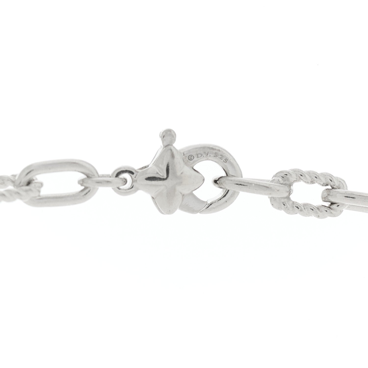 David Yurman Sterling Silver 3mm Madison Chain Necklace 4 of 5