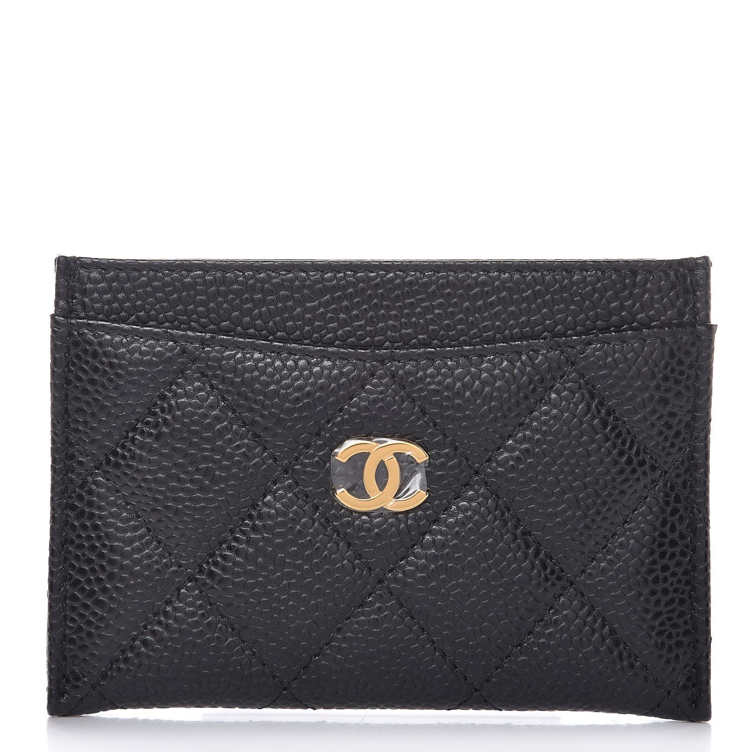 Chanel Caviar Quilted Card Holder Black 1 of 9