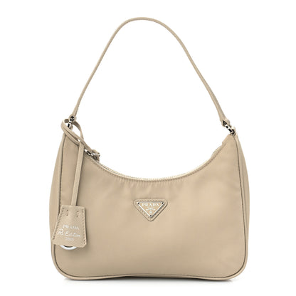 Prada Re-Nylon Saffiano Mini Re-Edition 2005 Bag Deserto 1 of 8