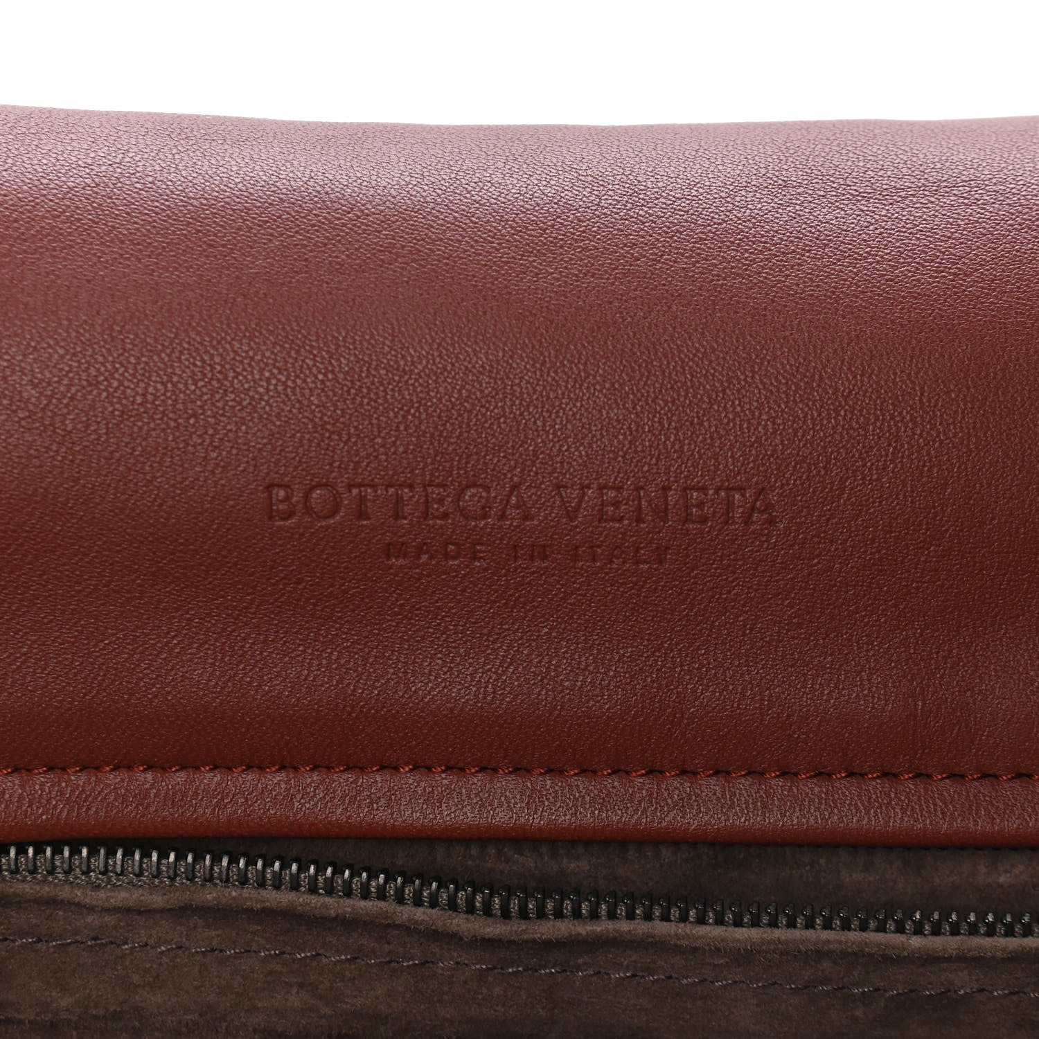 Bottega Veneta Nappa Intrecciato Shoulder Bag Brique 5 of 9