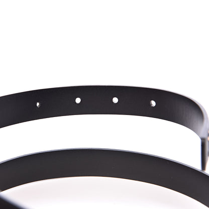 Chanel Lambskin Belt 80 32 Black 4 of 7