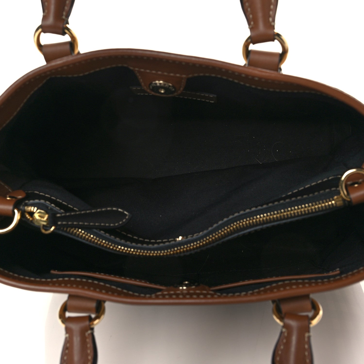 Burberry Horseferry Check Medium Ballingdon Tote Honey Tan 5 of 7