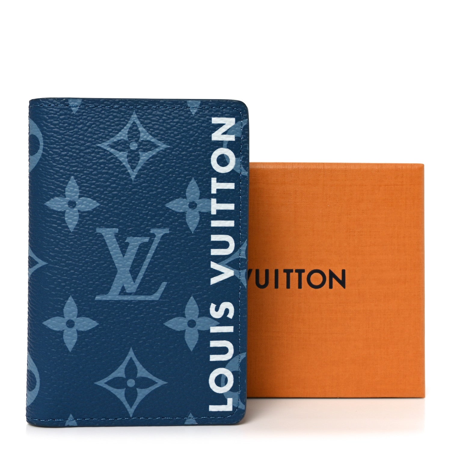 Louis Vuitton Monogram Pocket Organizer NM Atlantic Blue 1874182