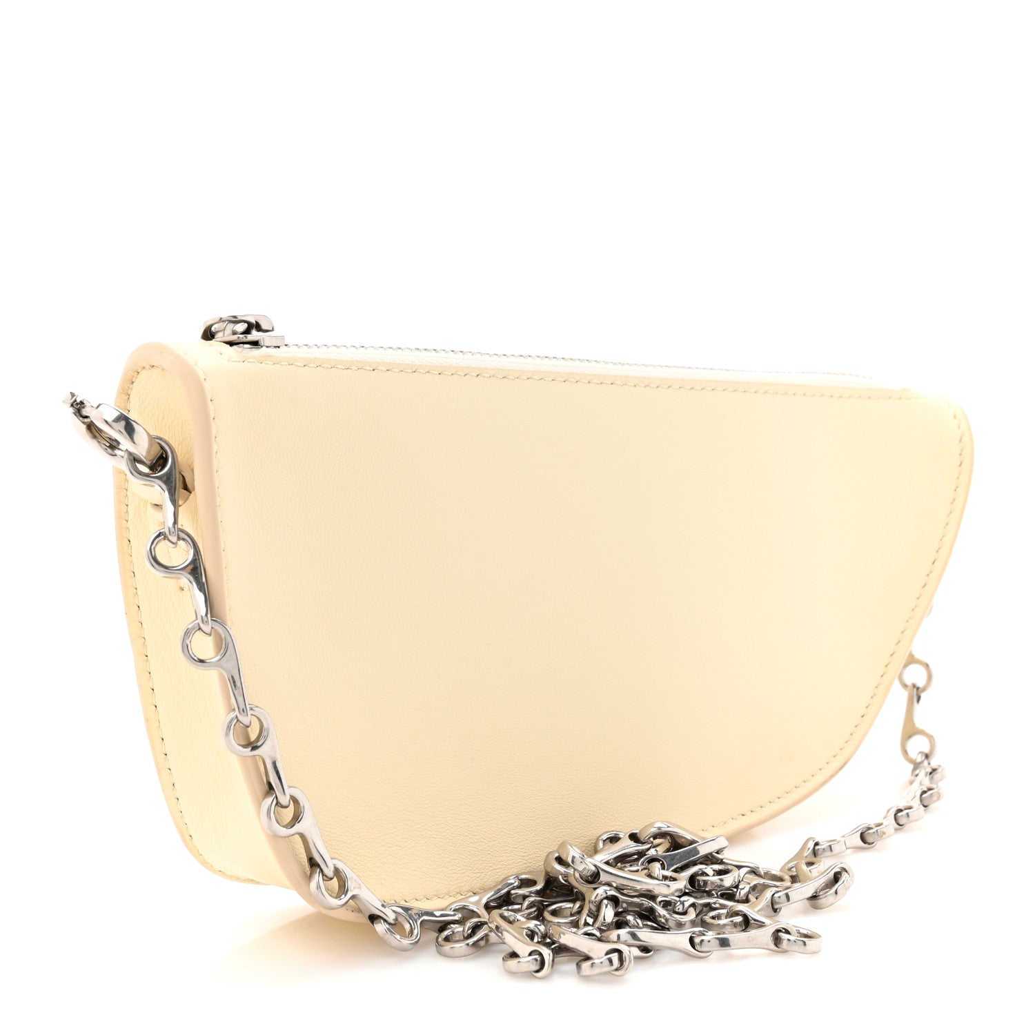 Burberry Calfskin Micro Shield Sling Bag Pearl 3 of 14