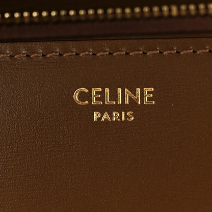 Celine Box Calfskin Medium Classic Box Flap Bag Camel 6 of 11