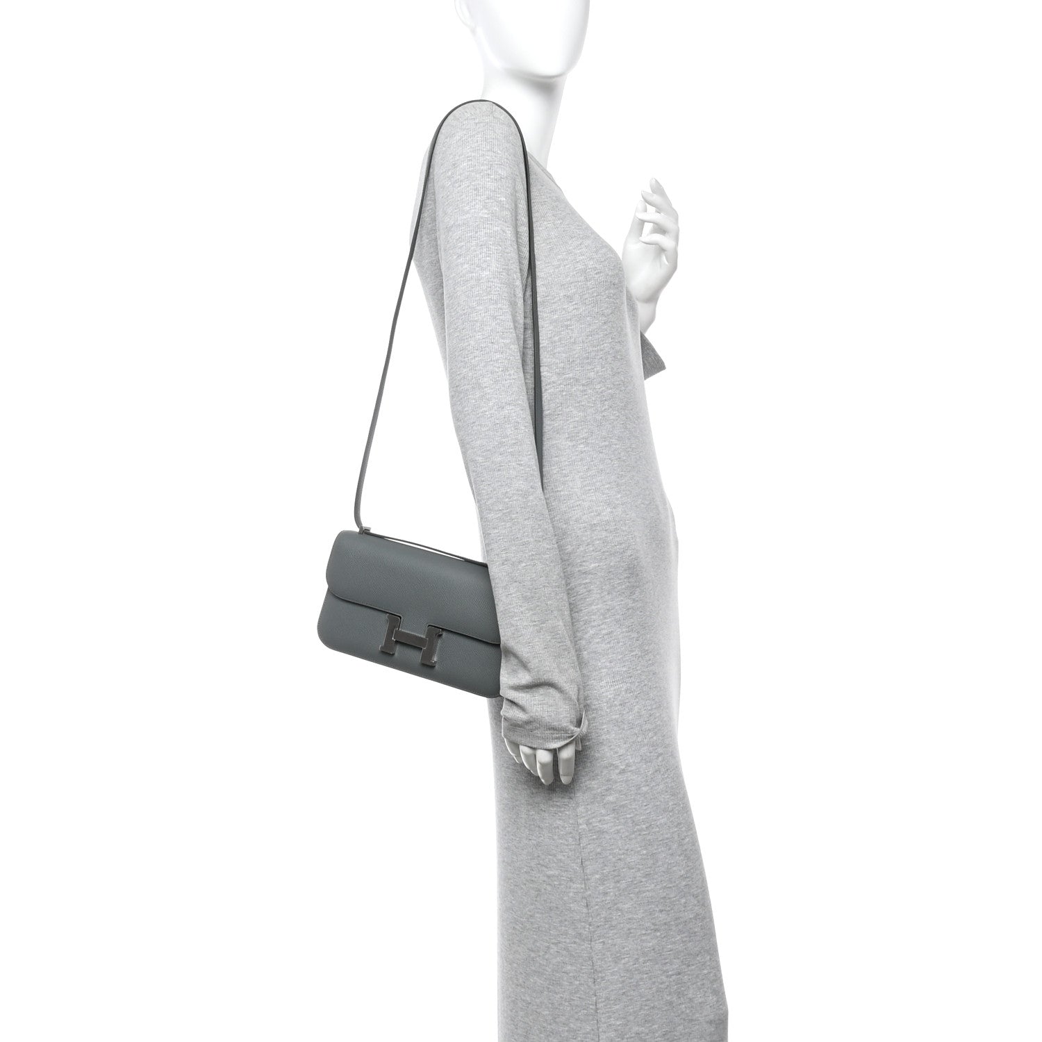 Hermes Epsom Constance 1-Elan Vert Amande 2 of 12
