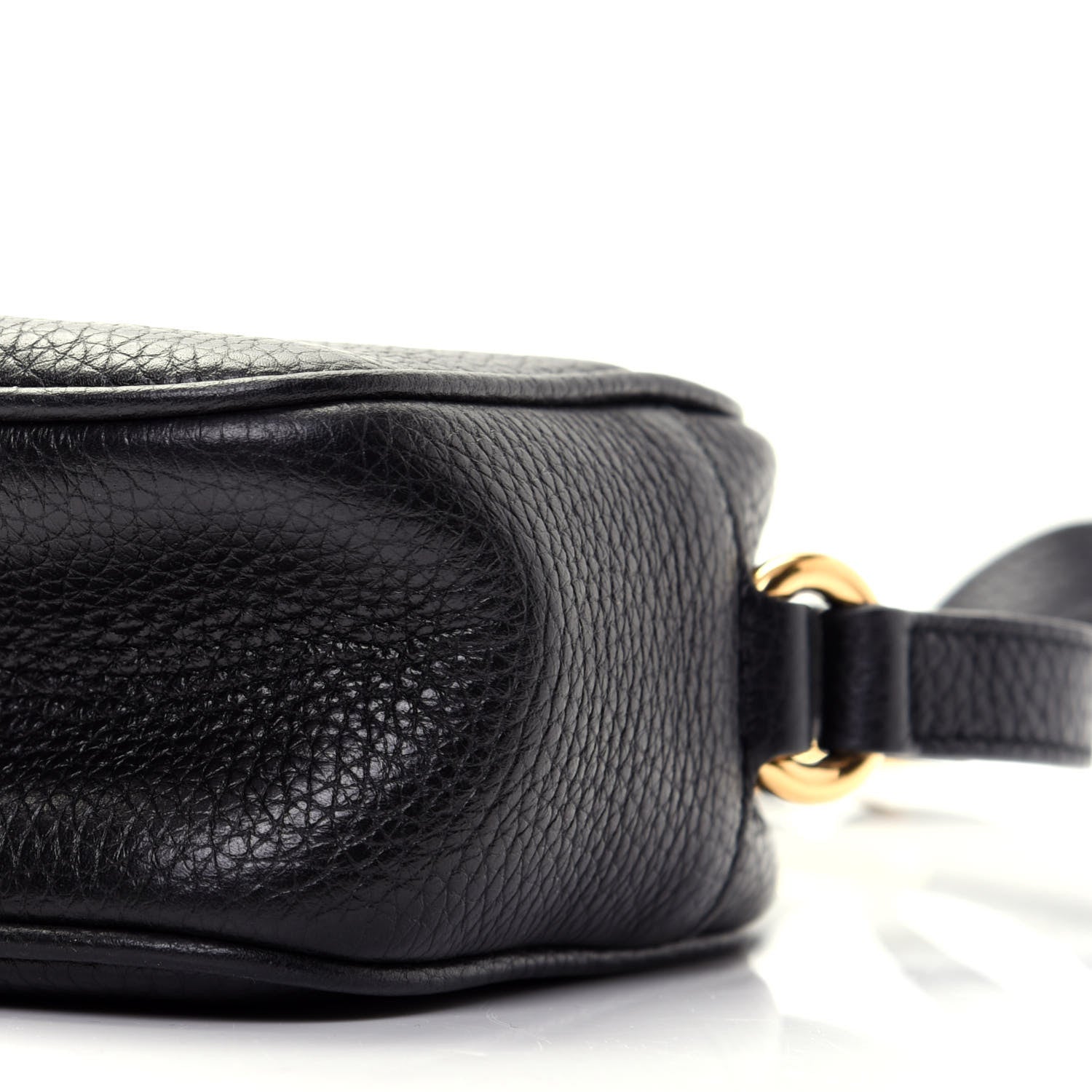 Gucci Pebbled Calfskin Mini Soho Disco Bag Black 7 of 11