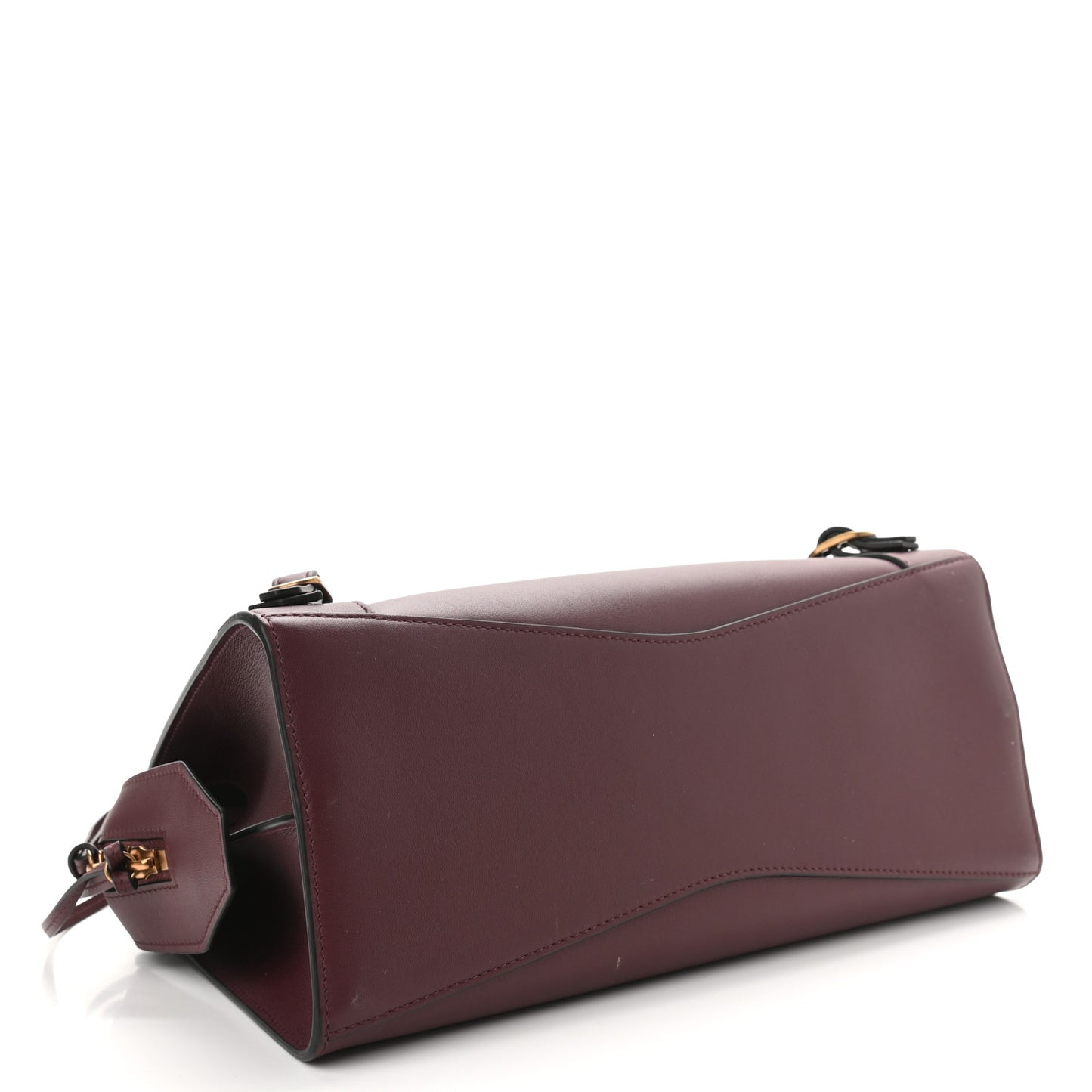 Smooth Calfskin Brass Hardware Neo Classic S City Burgundy