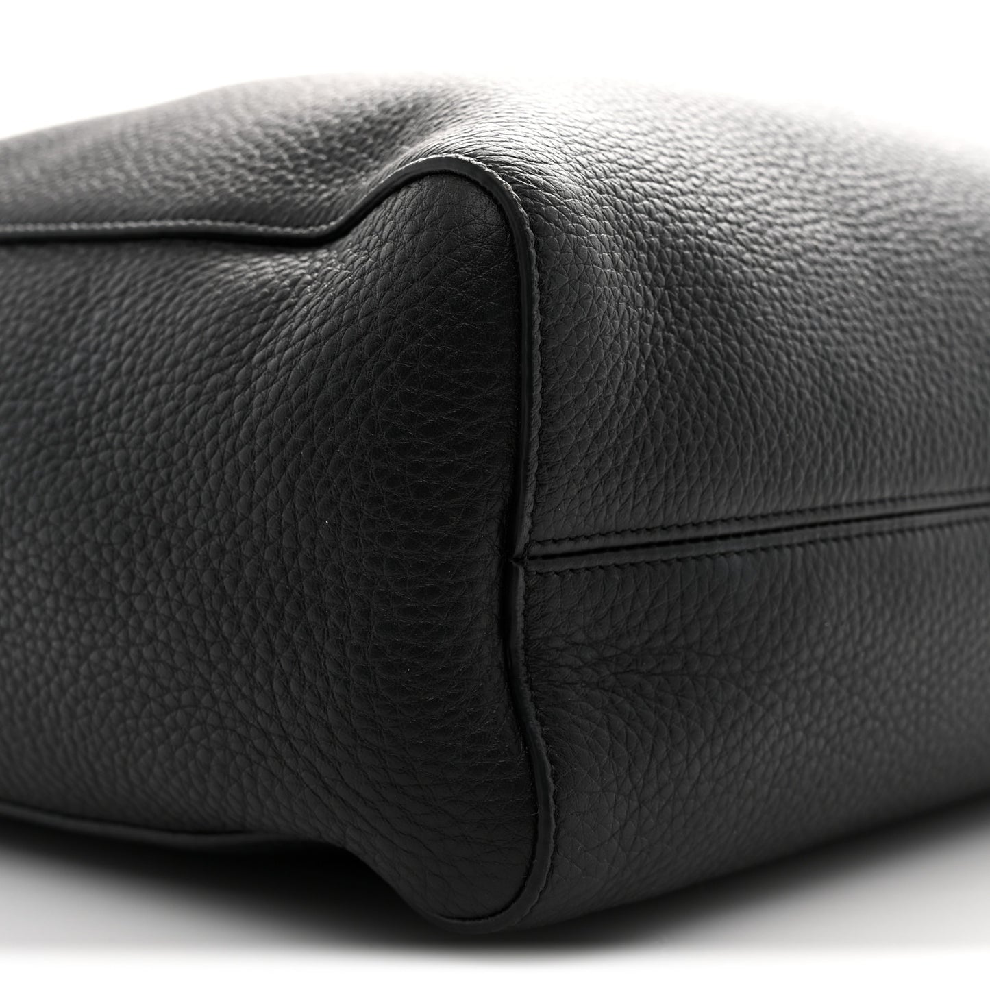 Grained Calfskin Blake Hobo Black