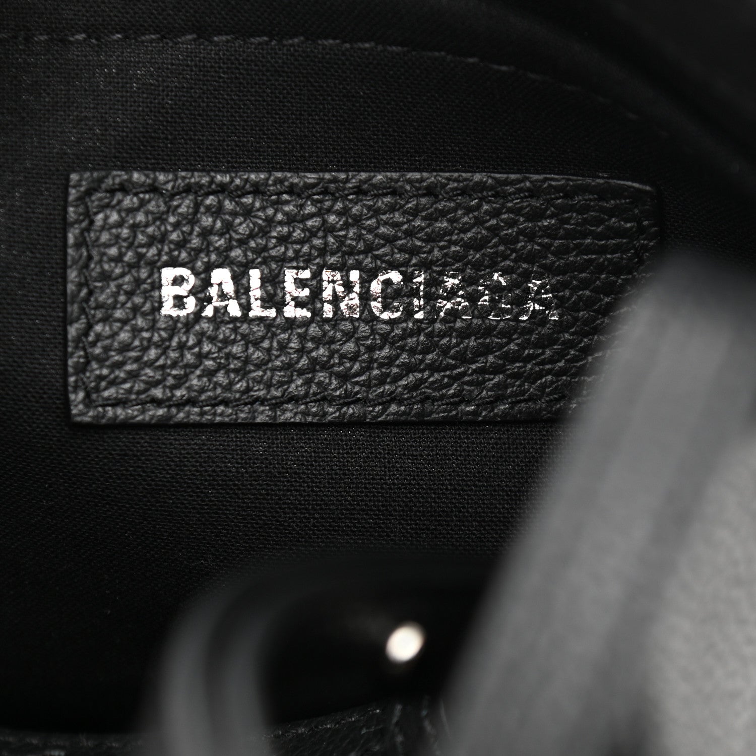 Balenciaga Calfskin XS Hardware Tote Black 8 of 10