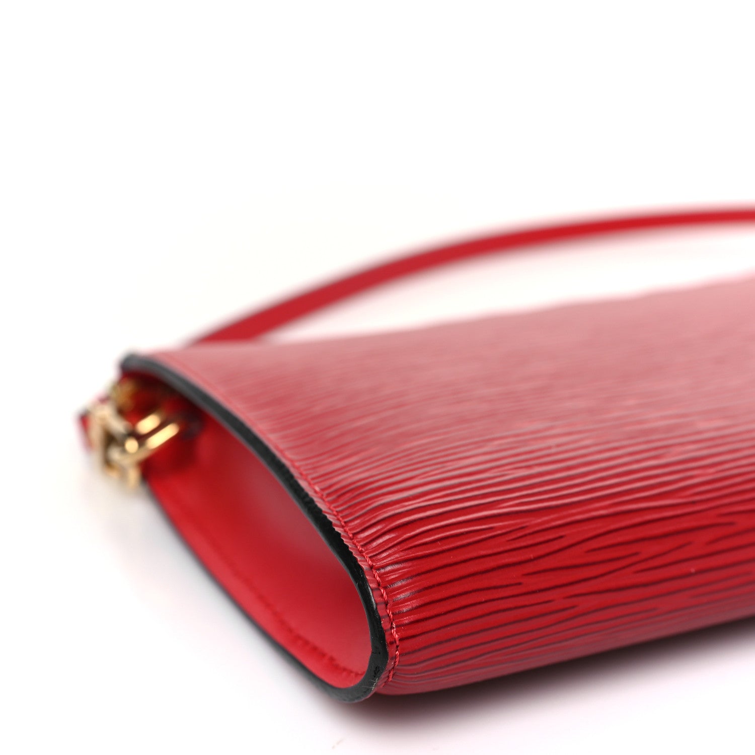Louis Vuitton Epi Pochette Accessories 24 Castillan Red 7 of 8